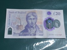 Rare AK88 003797 £20 Note