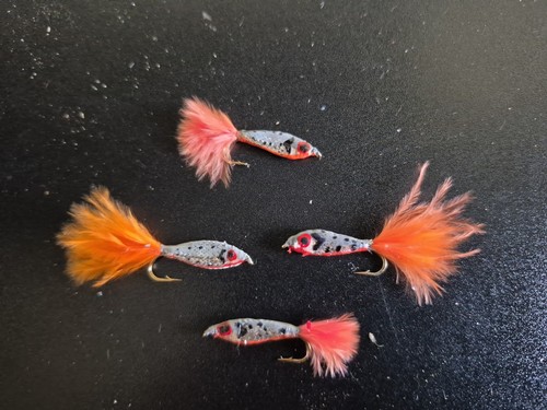 Minnow silver orange epoxy - minnow,