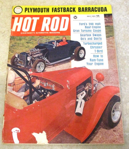 Vintage hot rod book - hot,