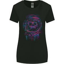 Astro Skull Astronaut Space Womens Wider Cut T-Shirt