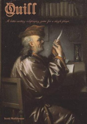 Quill letter writing - quill:, letter-writing