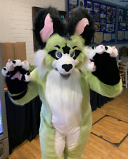 Green Cat Fursuit