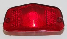 REAR LAMP LENS - LUCAS REPLICA