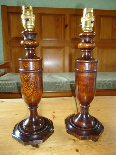 Pair vintage antique solid - vintage,