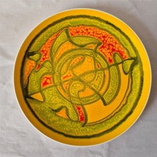 Poole pottery delphis plate - poole,