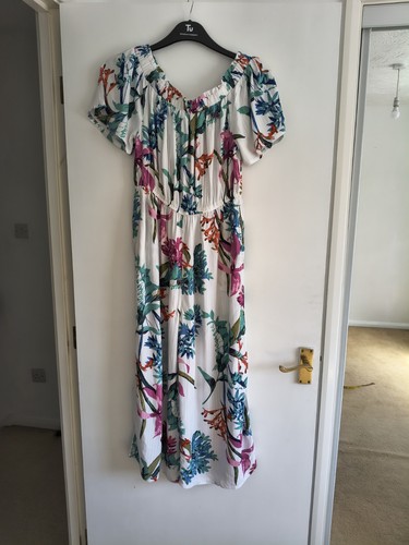 Next floral bardot crop - floral,