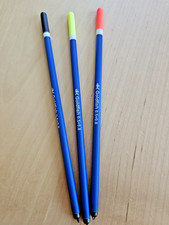 Canal/ margin waggler floats, partially loaded