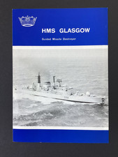 A Royal Navy pamphlet - HMS Glasgow Type 42 Destroyer - Navy Days 1980/90s.
