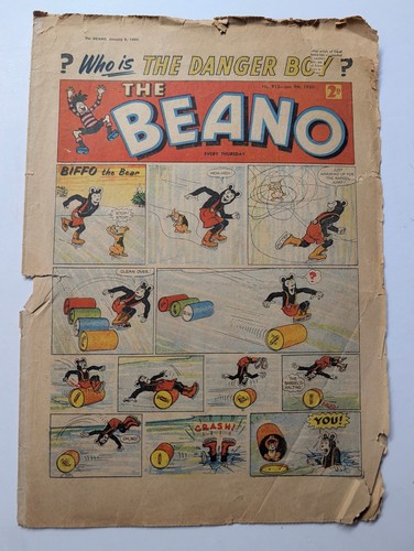 Beano comic 912 january - comic, no