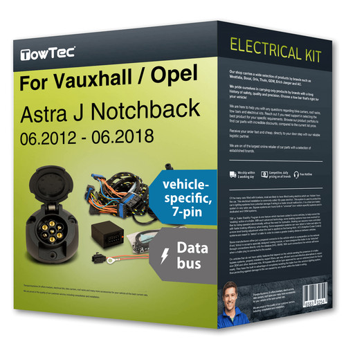 Towbar wiring kit - , 7-pin