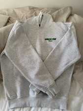 White Fox Hoodie Stone/Light