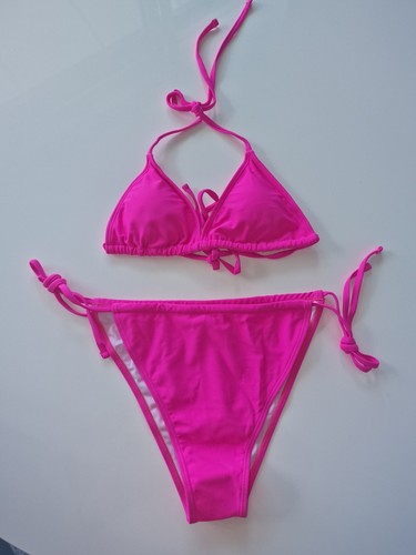 Shein hot pink bikini set - hot,