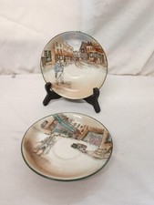 Royal Doulton Dickens Ware Plate - Barkins and Cap'n Cuttle