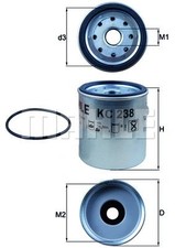 FUEL FILTER FITS: JEEP WAGONEER 2.5 TD 4X4/2.5/2.5 TDI 4X4.JEEP CHEROKEE 2.5