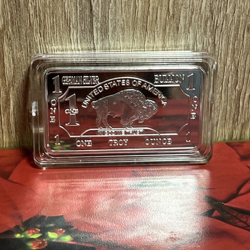 1oz solid silver - , plated