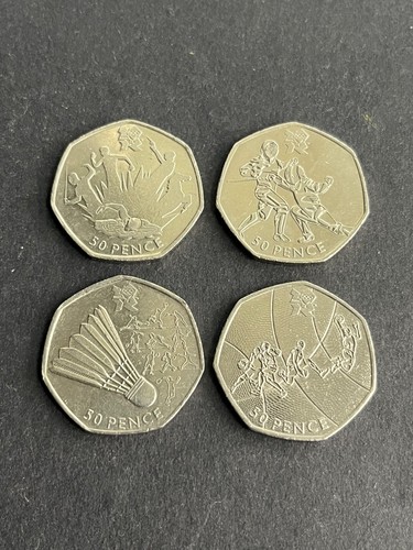 2012 olympic 50p - 4x,