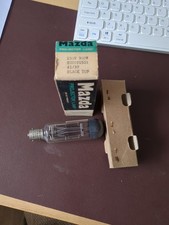 Projector Bulb A1/37  SCC (B15S) 250v 300w  Black Top , Mazda. Vintage