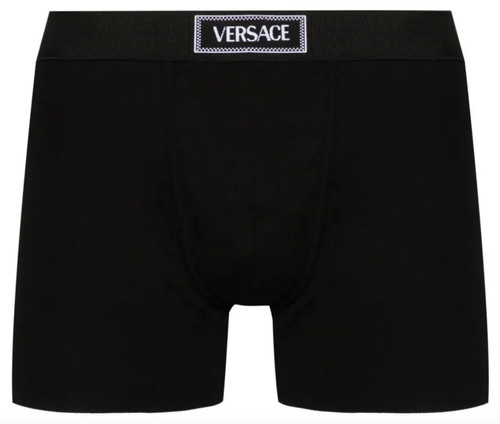 Nwt versace 90s logo black - versace,