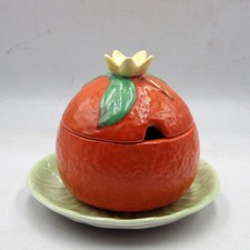 CARLTON WARE 1930s Orange