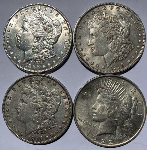 Vintage silver dollars - vintage,