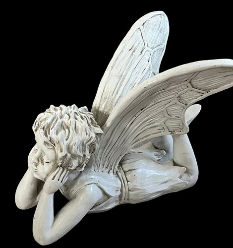 Fairy garden statue boy - garden, 10”