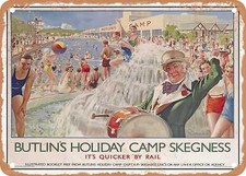 METAL SIGN - 1937 Butlins