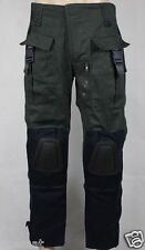 Bane Dark Knight Rises Combat Military Green/Gray Cotton Pants Cosplay Costume