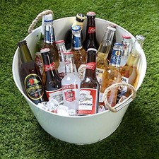 Party tub with rope handles - tub,