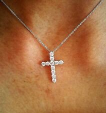 1Ct Diamond Cross Pendant