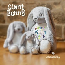 Giant Personalised Bunny