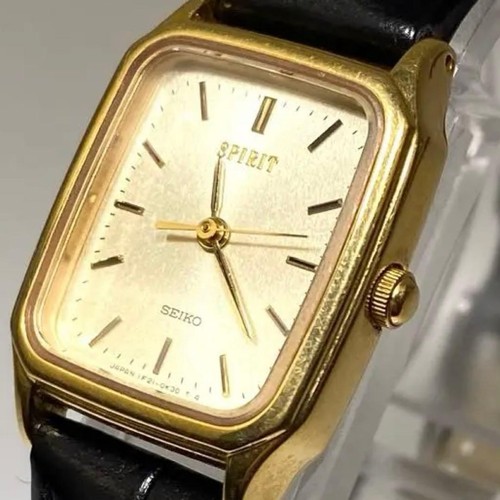 Seiko spirit 1e21 5b20 gold - seiko, 1e21-5b20