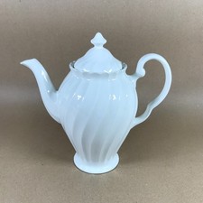 Johnson Brothers Canterbury White Swirl Coffee Pot