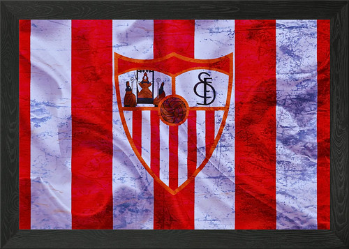 Sevilla flag framed wall - flag,