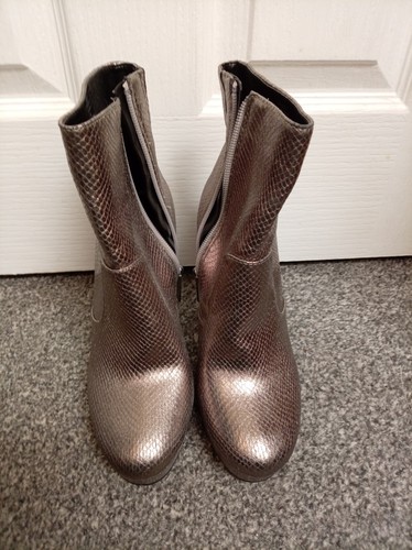 River island metalic boots - island,