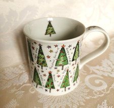 DUNOON, FINE STONEWARE MUG, LITTLE BITS OF CHRISTMAS, DESIGNED BY KATE MAWDSLEY