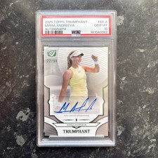 2025 Topps Triumphant Tennis