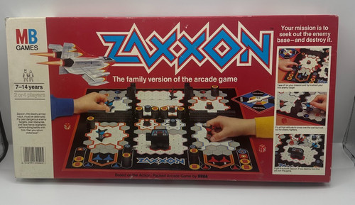 Zaxxon board game - mb, games