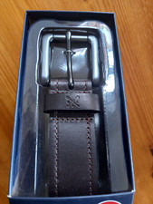 Crew clothing brown leather