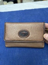 Genuine leather wallet from Australia with embossed kangaroo