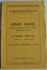 CADWELL PARK 4 Sep 1966