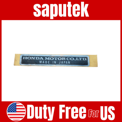 Sticker decal label honda - decal,