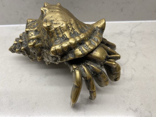 Antique large brass hermit - antique,