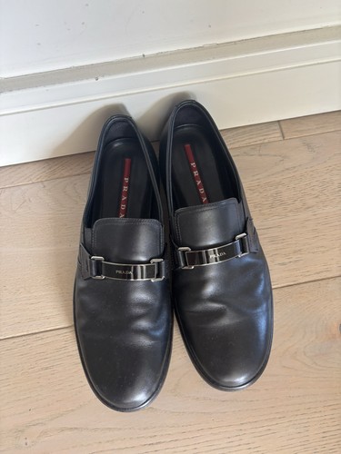 Prada men leather shoes - prada,