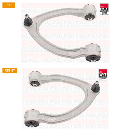 Wishbone control arms front - 2x,