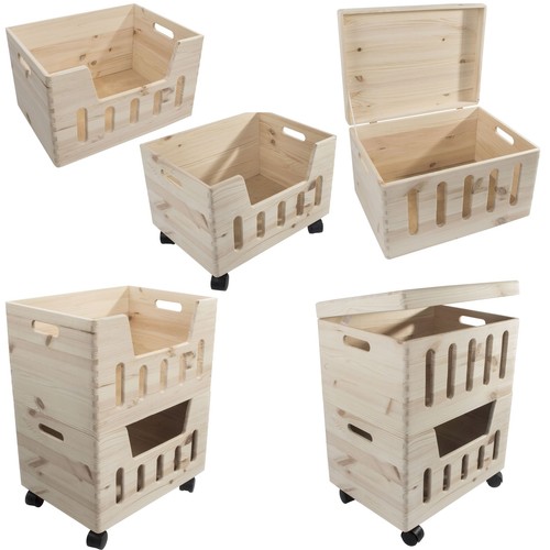 Tier large wooden stacking - large,