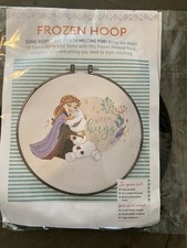 Frozen Anna Olaf Disney Cross Stitch Kit