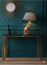 Natural Rita Cheetah Table Lamp by Next