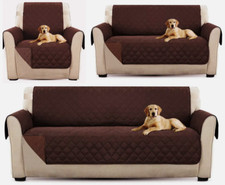 Reversible Sofa Slip Covers Waterproof Couch Cover Pet Protector Quilted Throws