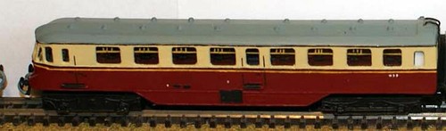 Gwr twin railcar unpainted - twin, b5