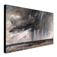 Seascape Study With Rain Cloud